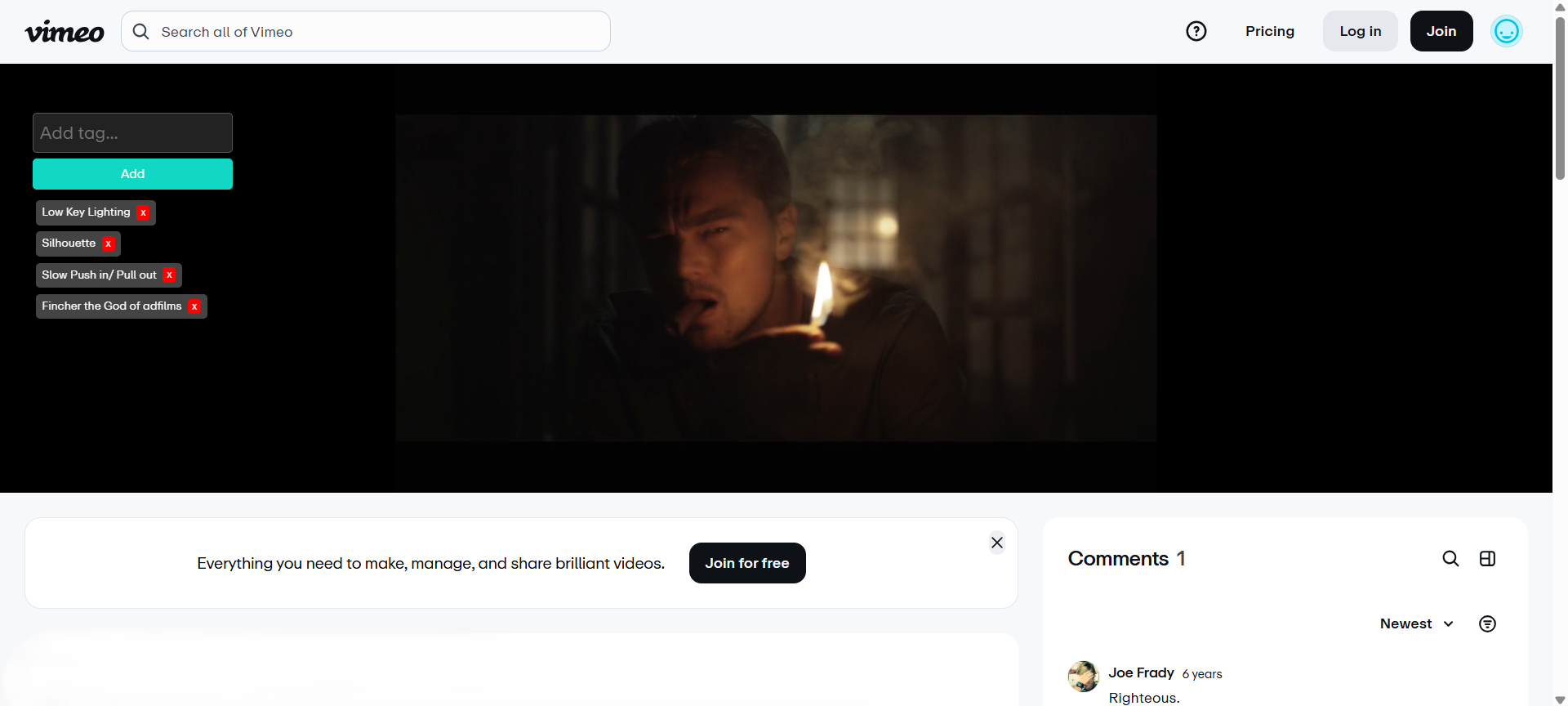 WIP. DOCKET Video Library screenshot